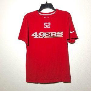 Boy's Nike 49ers NFL Tee - Size S/P/CH